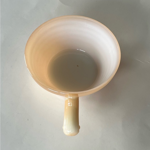 VTG Copper Tint (Lustre) Fire King by Anchor Hocking 12 oz casserole w/ handle - Picture 6 of 10